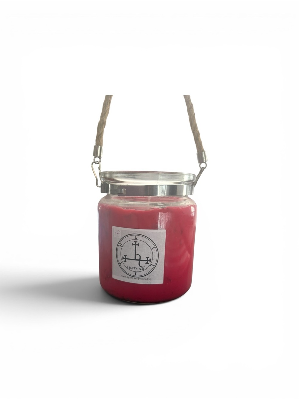 Lilith handmade 16oz candle fragrance of dragons blood